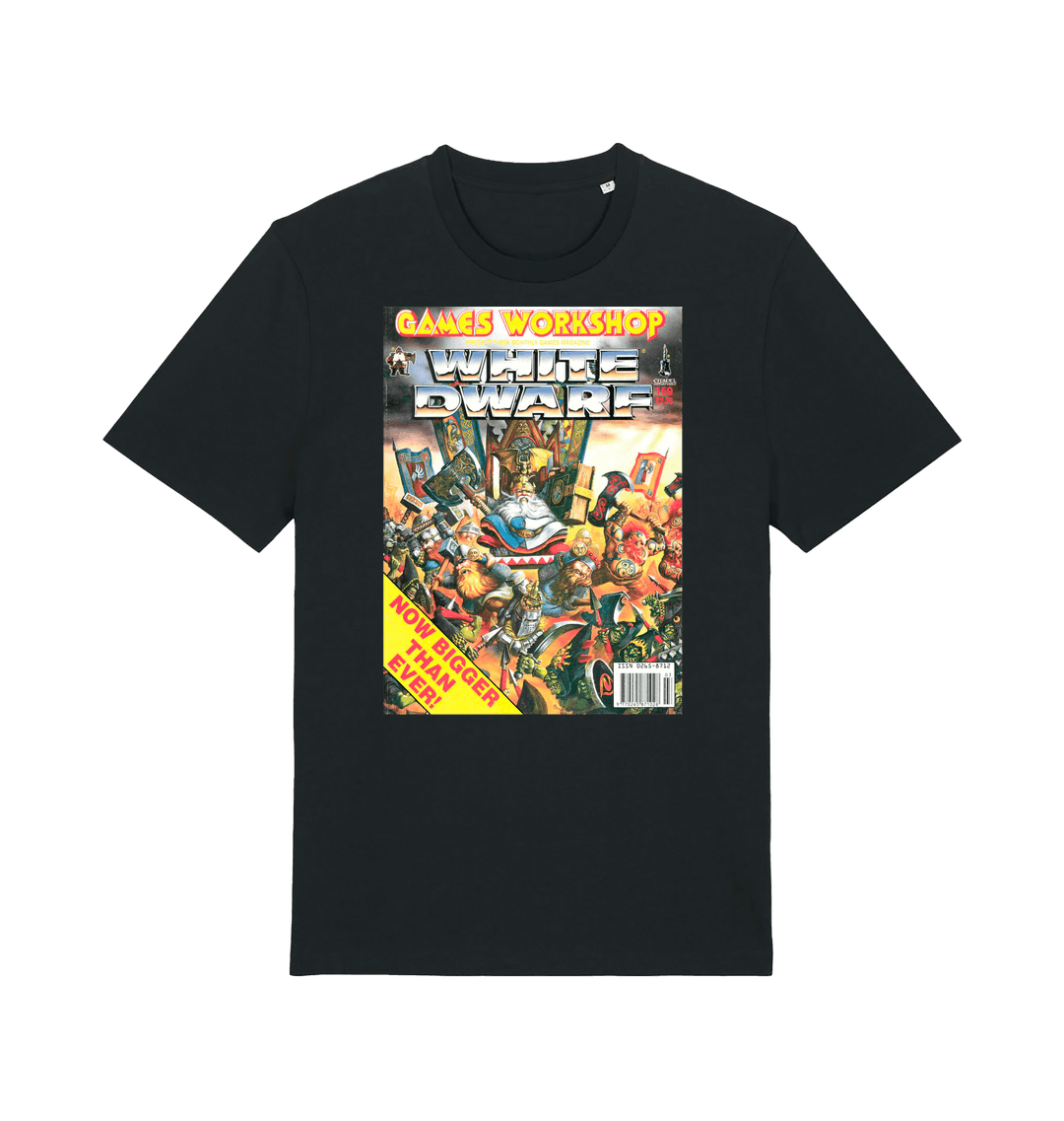 Black Printed T-shirt Front